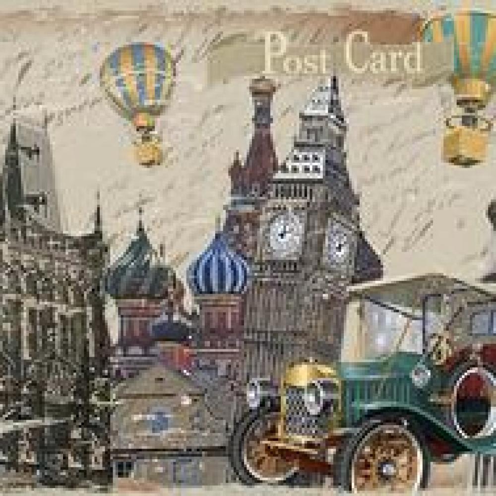 Обои 36420 Город фотообои (Walldeco): фото, зображення, колір, малюнок