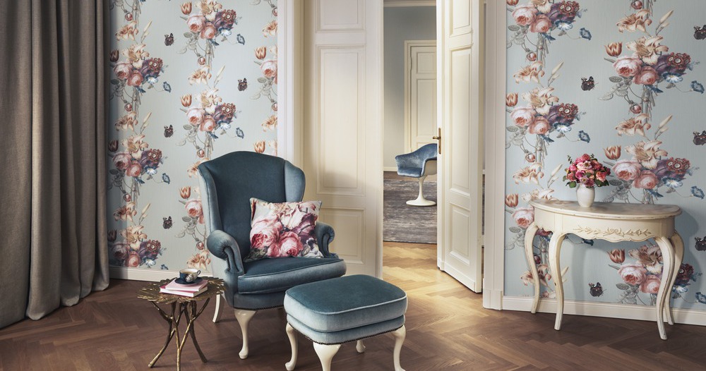 Изображение обоев BARBARA Home Collection Rasch для стен