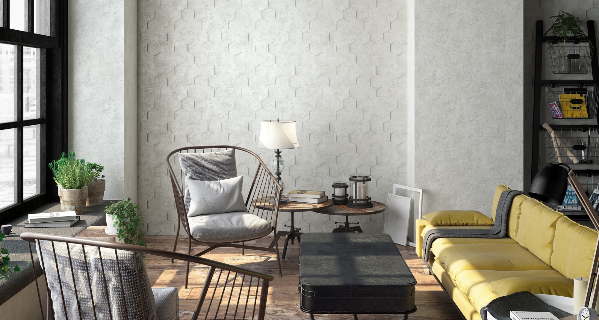 Зовнішній вигляд Loft Essence Marburg шпалери на стіну: зображення