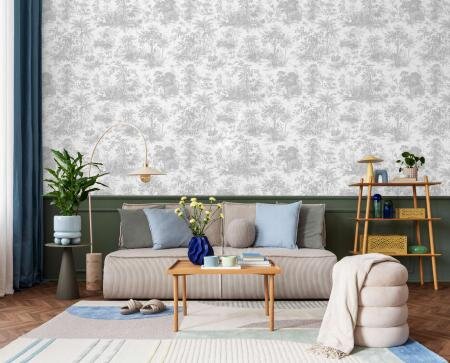 Зовнішній вигляд і зображення: шпалери HUE AdaWall на стіну