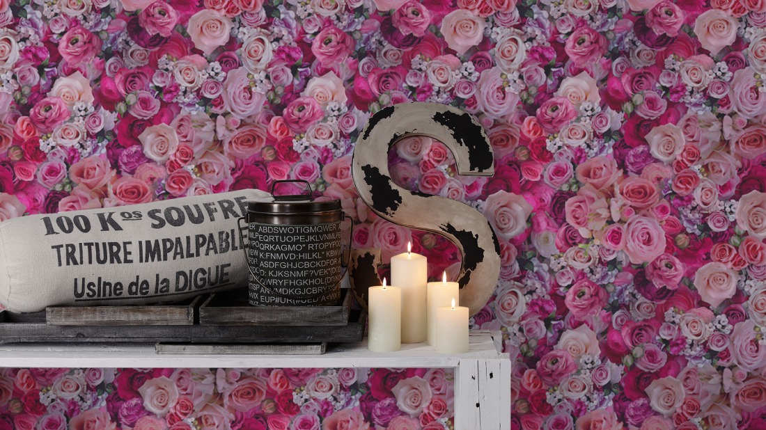 Urban Flowers AS Creation обои на стену: изображение