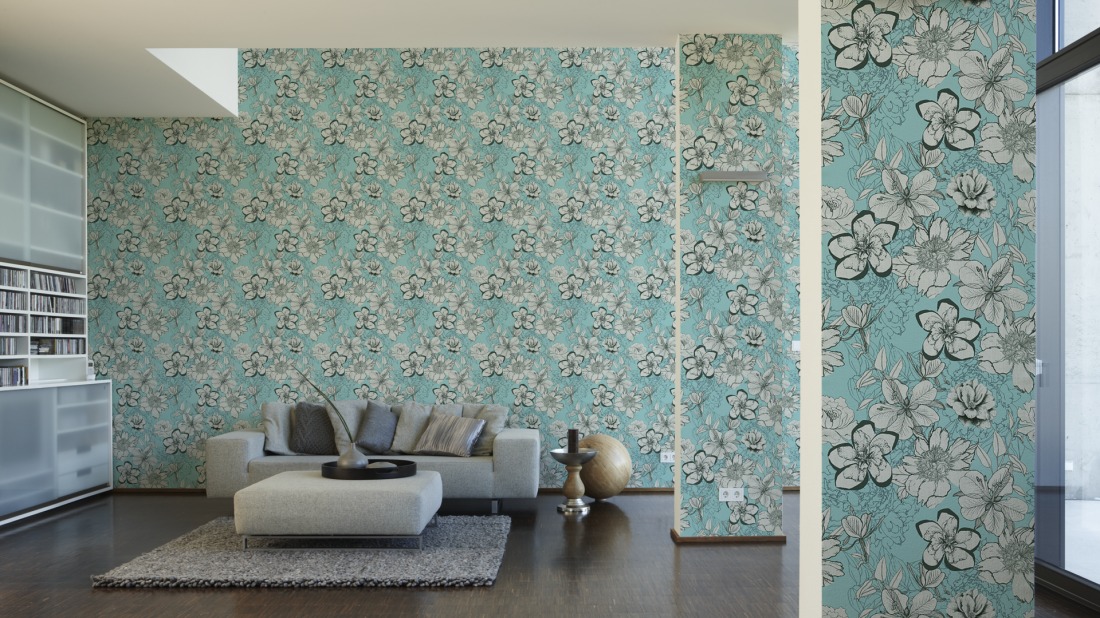 Изображение обоев Urban Flowers AS Creation на стену