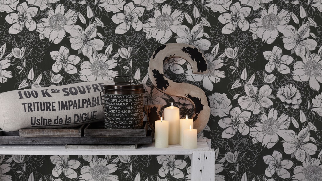 Картинка обоев Urban Flowers AS Creation для стен