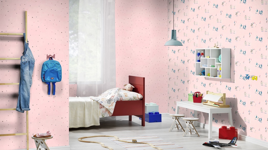Внешний вид Bambino XVIII Rasch обои для стен: фотография