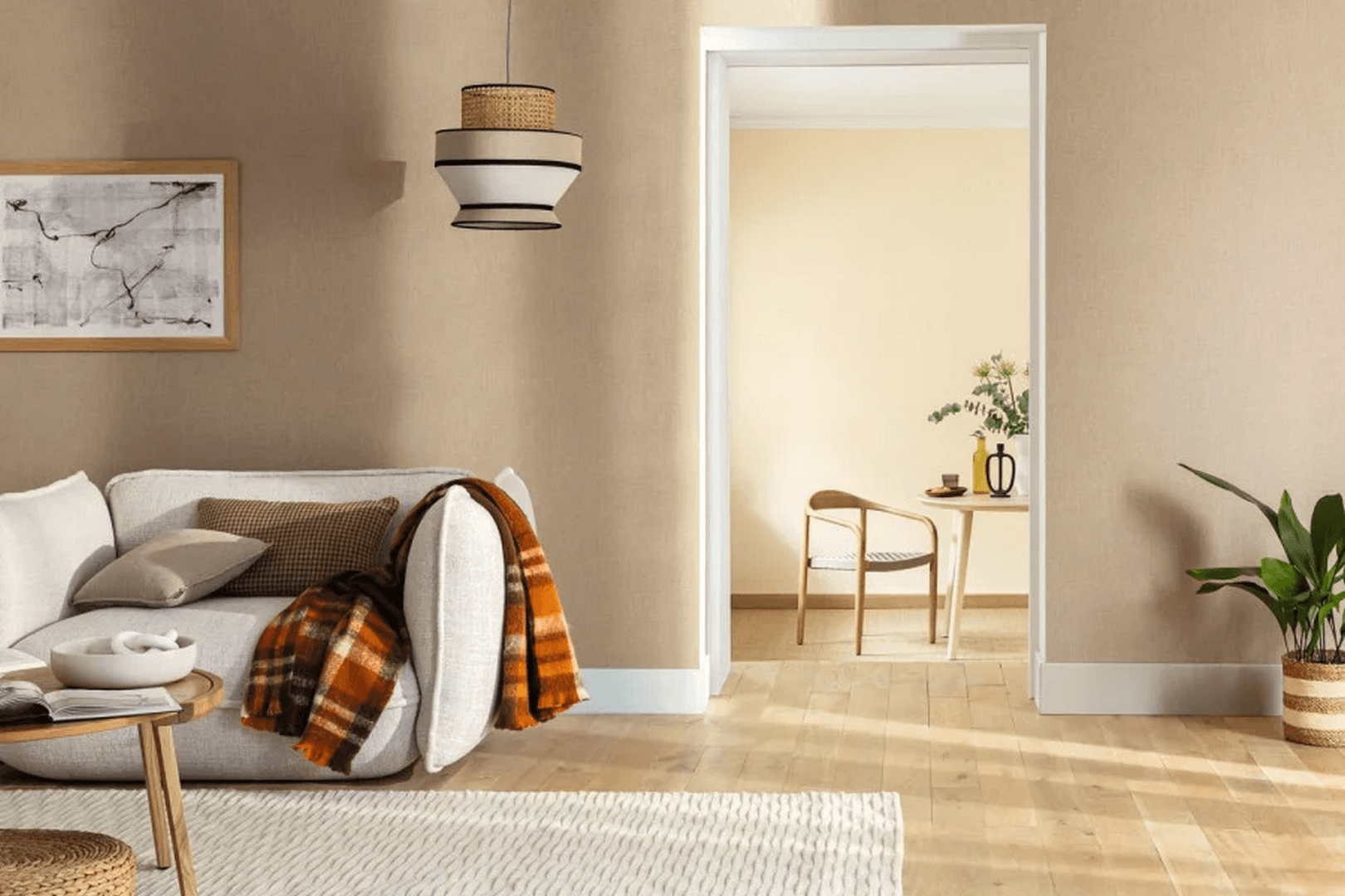 Зовнішній вигляд Linen Caselio шпалери на стіну: зображення