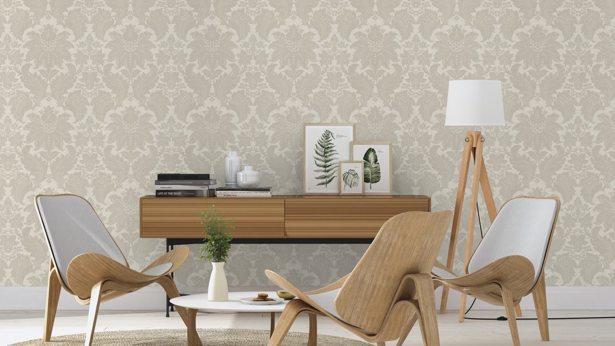 Внешний вид Trianon XL Rasch обои на стену: изображение