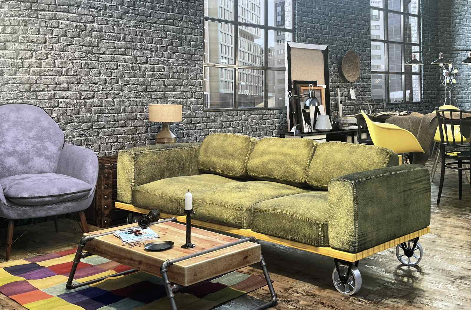 Зовнішній вигляд Loft superior Marburg шпалери для стін: картинка