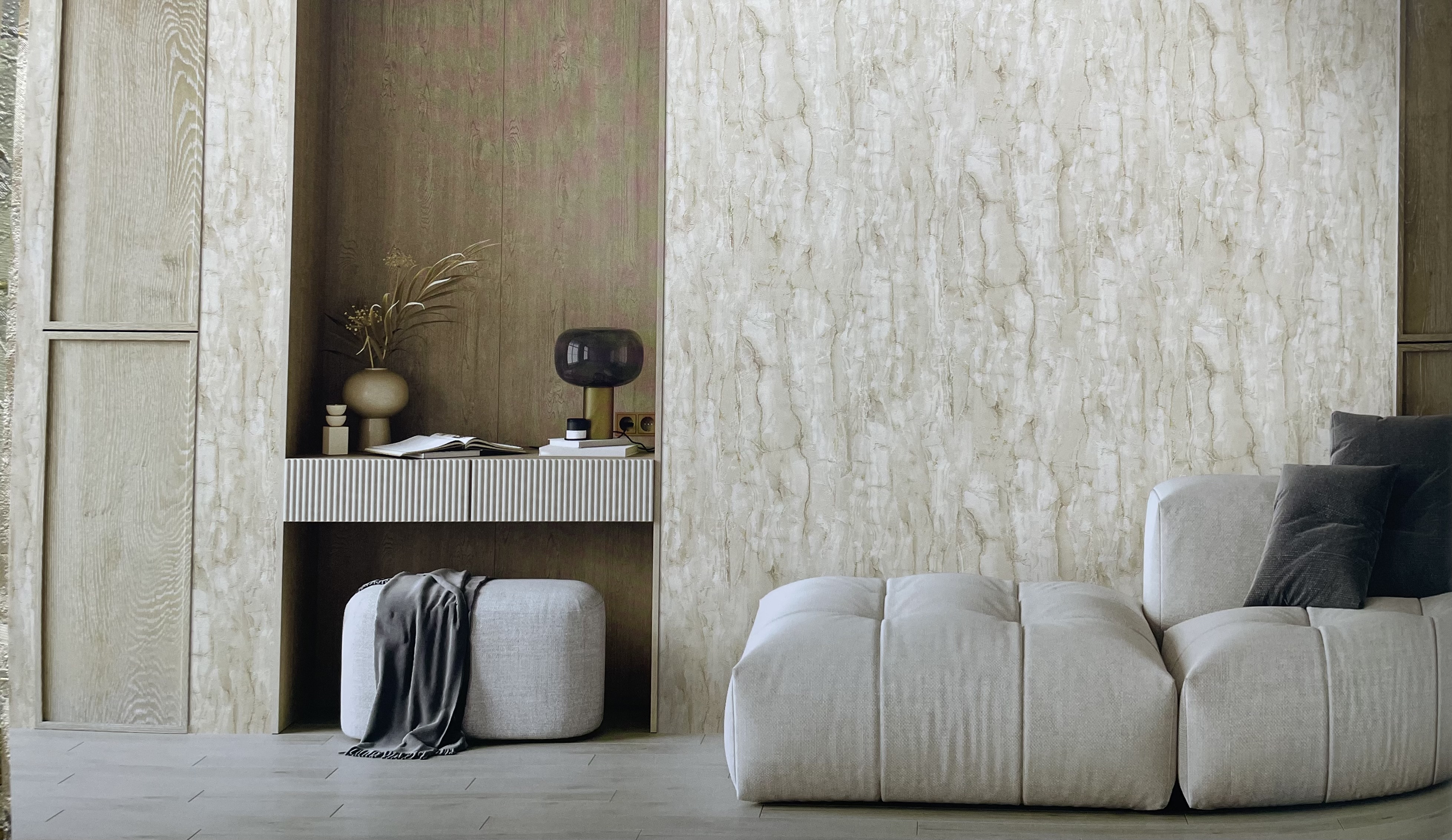 Зовнішній вигляд Carrara 4 Decori&Decori шпалери на стіну: зображення