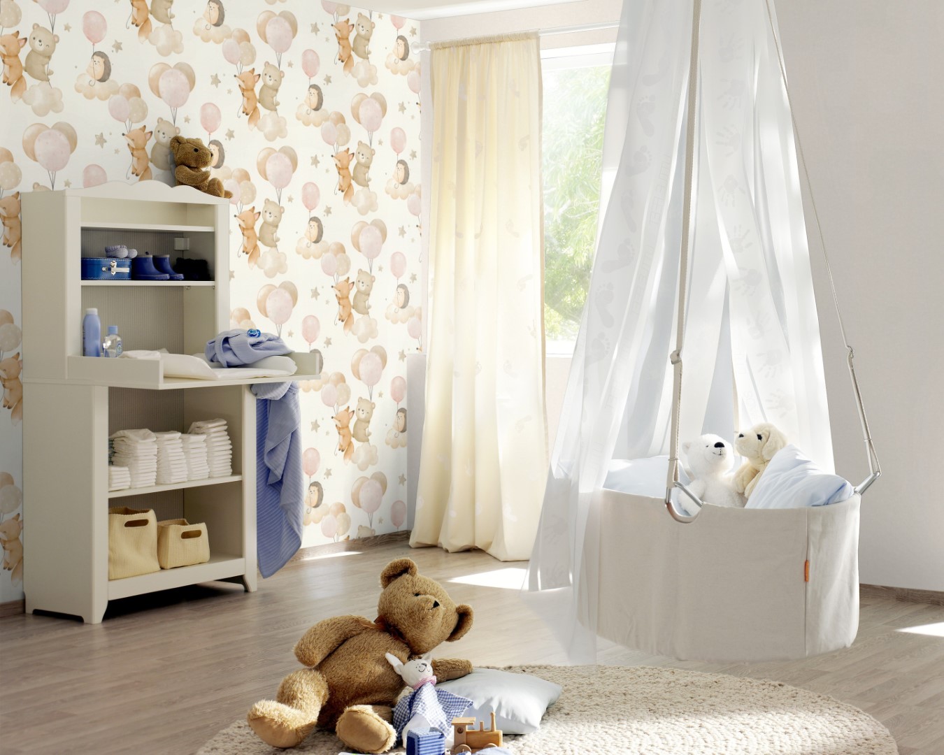 Зовнішній вигляд Kids World ll Rasch шпалери на стіну: зображення