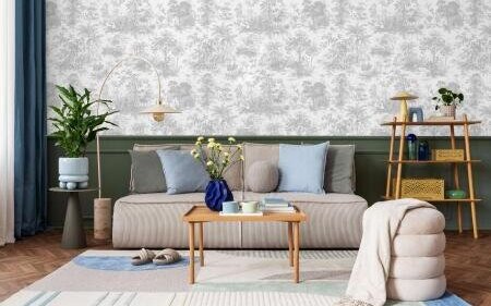Зовнішній вигляд HUE AdaWall шпалери на стіну: фото