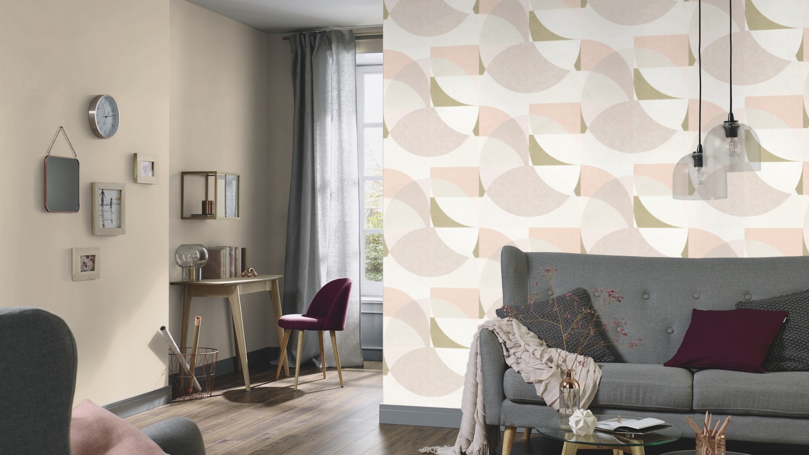 Изображение: обои на стену Elle Decoration Erismann