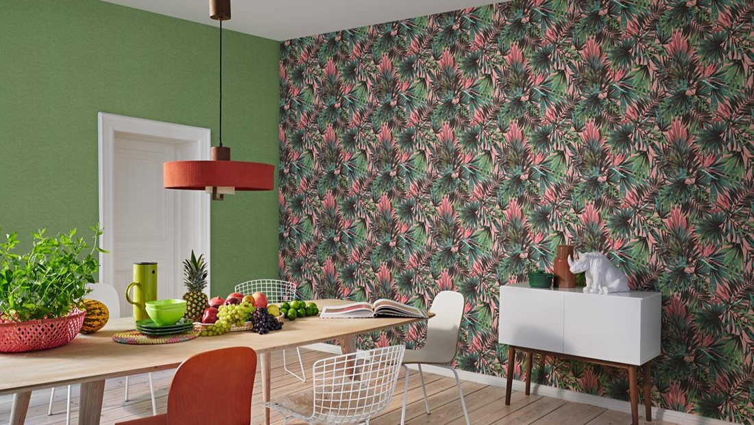 Внешний вид и изображение обоев Freundin Home Collection III Rasch
