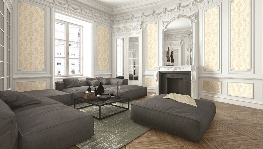 Внешний вид и изображение обоев Villa Carlotta Limonta