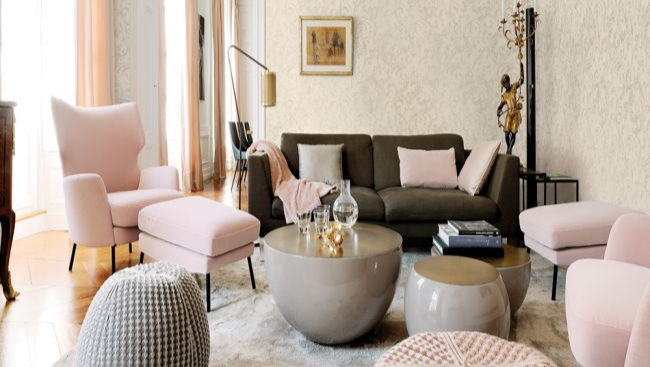 Внешний вид и изображение: обои на стену Italian Silk 7 Sirpi