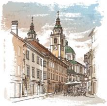 Обои 17391 Иллюстрации фотообои (Walldeco)